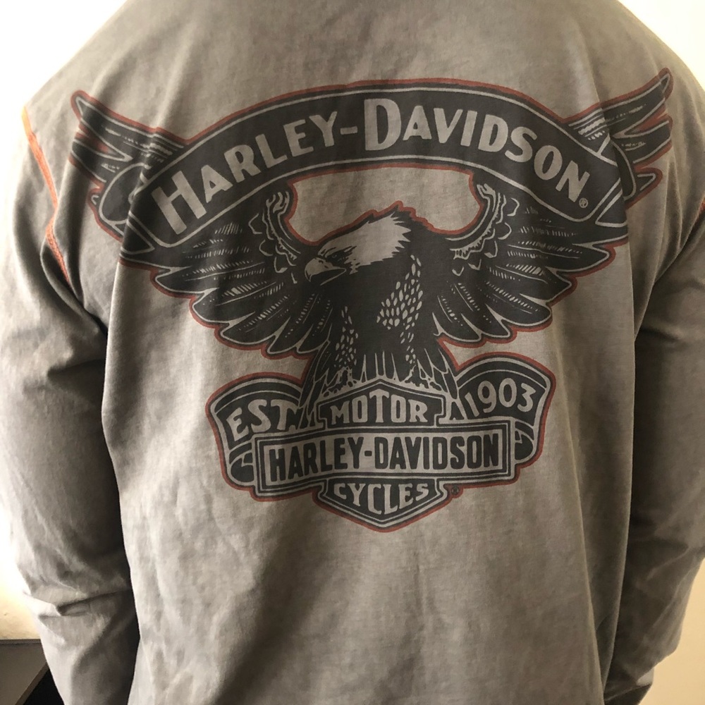 Harley Davidson Long sleeve biker shirt